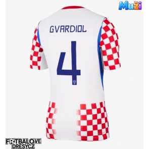 Chorvatsko Josko Gvardiol #4 Domácí Dres MS 2026 Krátký Rukáv